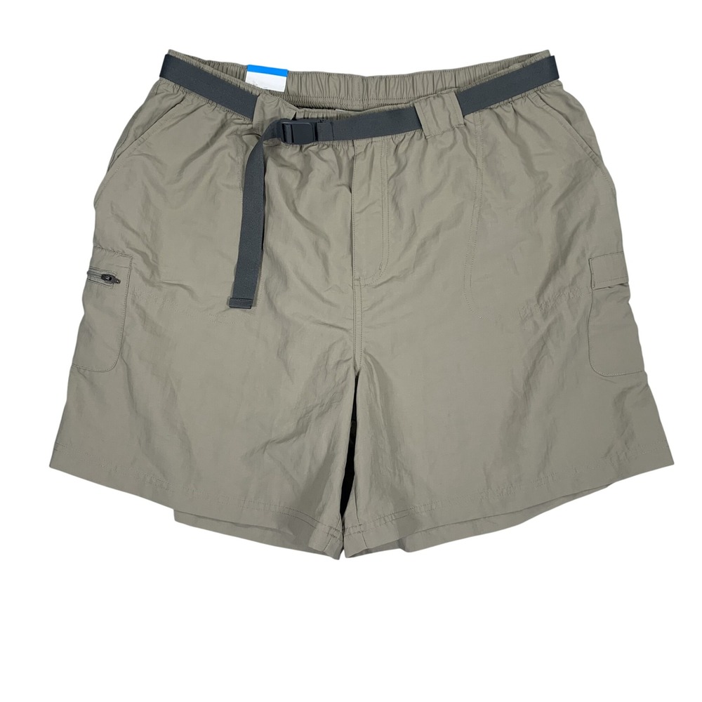 Columbia Sandy‎ River Cargo Shorts Womens 1X NWT Green Khaki Hiking Belted